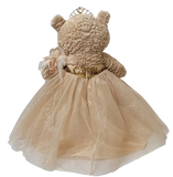 20" Sweet 16 Light Brown Bear With Embroidery "Sweet 16"- B16632A-34G Champagne