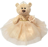20" Quince Light Brown Bear With Embroidery "Mis 15 Anos" - B16632-34G  Champagne