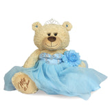 20" Quince Light Brown Bear With Embroidery "Mis 15 Anos" - B16632-4 Light Blue