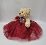 20" Quince Bear - B16632-7 Burgundy