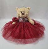 20" Quince Bear - B16632-7 Burgundy