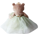 20" Quince Light Brown Bear With Embroidery "Mis 15 Anos" - B16632-8 (Pistachio)