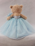 20" Sweet 16 Light Brown Bear With Embroidery "Sweet 16"- B16632A-4 Baby Blue