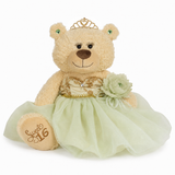 20" Sweet 16 Light Brown Bear With Embroidery "Sweet 16"- B16632A-8 Pistachio