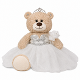 20" Light Brown Bear - B16632N-1 White