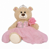 20" Light Brown Bear - B16632N-3 Pink