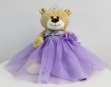 20" Light Brown Bear - B16632N-5 Lavender