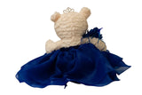 20" Sweet 16 White Bear With Embroidery "Sweet 16" - B16831A-15 Royal Blue