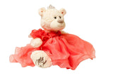 20" Quince White Bear With Embroidery "Mis 15 Anos" - B16831-20 Flamingo
