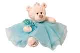 20" Quince White Bear With Embroidery "Mis 15 Anos" - B16831-23 Aqua