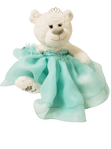20" Quince White Bear With Embroidery "Mis 15 Anos" - B16831-25 Mint