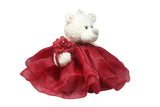 20" White Bear - B16831N-7 Burgundy