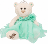 20" Sweet 16 White Bear With Embroidery "Sweet 16" - B16831A-25 Mint