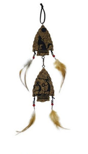 12"L - BROWN INDIAN ARROW ORNAMENT BAK-688