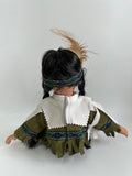 8" Porcelain Indian Doll "Little Cubs" (Set Of 12, 6 Asst'd) D08783K