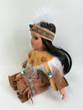 8" Porcelain Indian Doll "Little Cubs" (Set Of 12, 6 Asst'd) D08783K