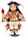 12" Porcelain Indian Doll D12775, Chetan