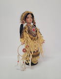 16" PORCELAIN INDIAN DOLL D16694, RAMITA