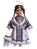 16" PORCELAIN INDIAN DOLL D16722, LALITA