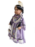 16" PORCELAIN INDIAN DOLL D16722, LALITA