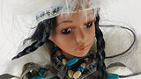 16" PORCELAIN INDIAN DOLL D16725, CHANDANI