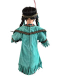 16" PORCELAIN INDIAN DOLL D16732, PRINCESS