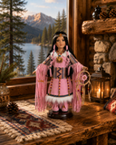 16" PORCELAIN INDIAN DOLL D16769, SMITA