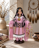 16" PORCELAIN INDIAN DOLL D16769, SMITA