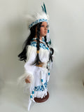 16" Porcelain Indian Doll D16779, Anjali