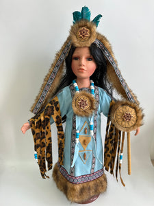 16" Porcelain Indian Doll D16780, Archana