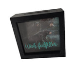 5.9"+2"+5.9" Wooden Coin Box - Wish Fulfiller DB08088B-B