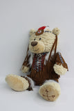 16" Indian Light Brown Bear With Embroidery - DB16832-1