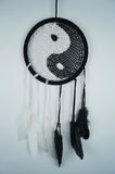 10"D Yin & Yang Crochet Dreamcatcher (Set of 2) DC10403K