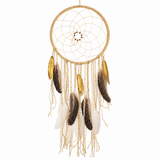 11"D Dream Catcher W/ Metal Feathers (Set Of 2, 48sets/Ctn) DC11382K