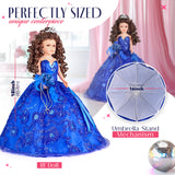 18" Quince Umbrella Vinyl Dolls KB18725V-3 Pink