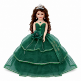 18" Sleeveless Umbrella Quince Dolls KB18724-33B Emerald Green