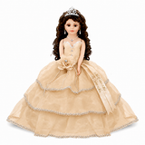 18" Sleeveless Umbrella Quince Dolls KB18724-34B Champagne
