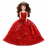 18" Quince Umbrella Dolls KK18725-14 Red