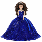18" Quince Umbrella Dolls KK18725-15 Royal Blue