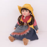 25" Vinyl Doll - COWGIRL   KK251054