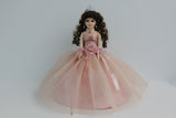 18" Quince Umbrella Dolls KW18631-30 Rose Gold