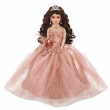 18" Quince Umbrella Dolls KW18631-30 Rose Gold