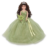 18" Quince Umbrella Dolls KW18631-35 Sage Green