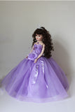 18" Quince Umbrella Dolls KW18631-5 Lavender