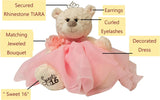20" Sweet 16 White Bear With Embroidery "Sweet 16" - B16831A-14 Red