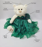 20" Quince White Bear With Embroidery "Mis 15 Anos" - B16831-25 Mint
