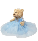 20" Quince Light Brown Bear With Embroidery "Mis 15 Anos" - B16632-4 Light Blue