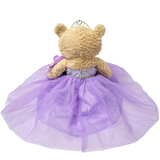 20" Quince Light Brown Bear With Embroidery "Mis 15 Anos" - B16632-5  Lavender