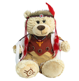 16" Indian Light Brown Bear With Embroidery - DB16832-2