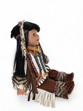 22" Vinyl INDIAN DOLL VM221076, HARSHA
